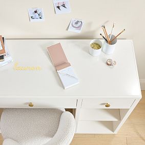 Personalized Clear Hard Acrylic Desk Mat