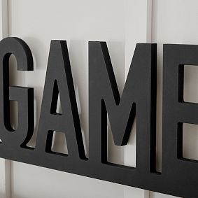 Personalized Modern Block Name