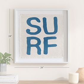 PB Teen Surf Word Wall Art