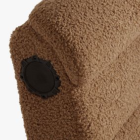 Teddy Bear Faux Fur Brown Gaming Chair