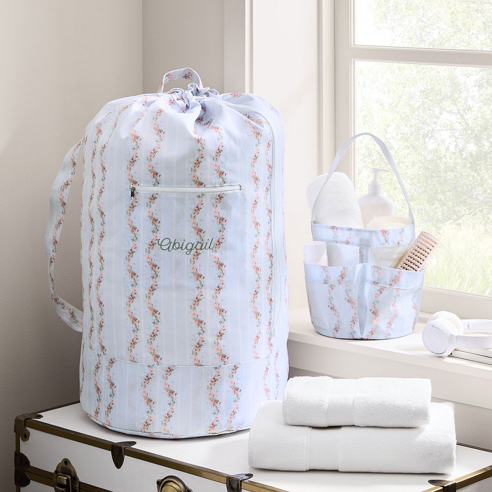 LoveShackFancy Sun Terrace Shower Caddy & Laundry Bag Set