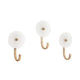 Billabong No-Nails Flower Wall Hooks - Set of 3