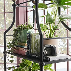 Chris Loves Julia Iron Bookshelf (30")