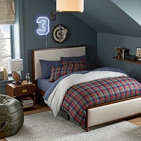 Football Table Lamp with USB (20")