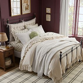 Chris Loves Julia Aged Oak Nightstand (18")