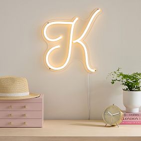Create Your Own - Single Letter Script Neon LED Wall Light