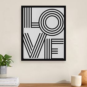 Minted® Retro Love Framed Art by Iveta Angelova