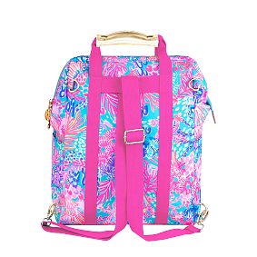 Lilly Pulitzer Splendor in the Sand Backpack Cooler