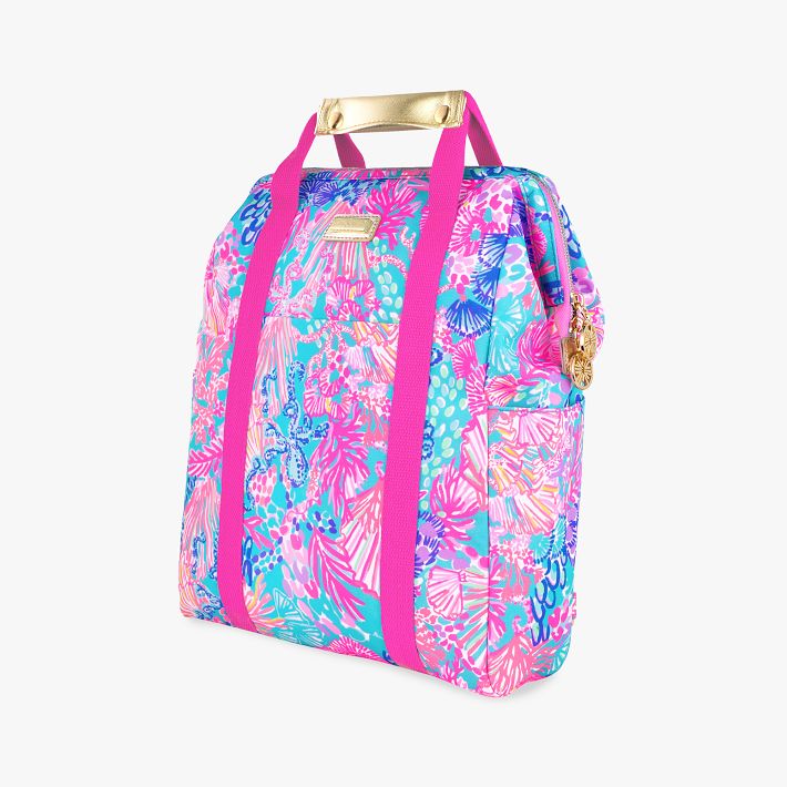 Lilly Pulitzer Splendor in the Sand Backpack Cooler | Pottery Barn