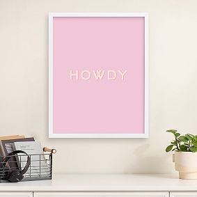 Minted® Cowgirl 2 Wall Art by Gwen Pionk