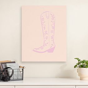Minted® Cowgirl Wall Art by Gwen Pionk