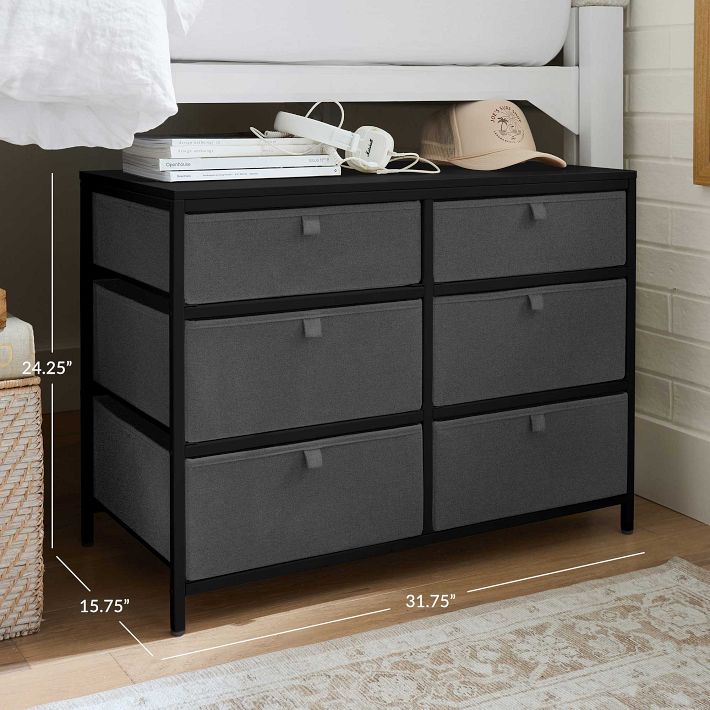 6-Drawer Storage Organizer (32"x24") | Pottery Barn Teen