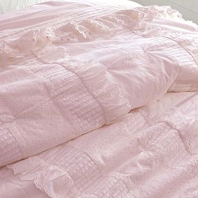 LoveShackFancy Eyelet Quilt