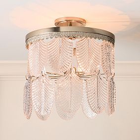 <i>Wicked</i> Deco Glass Flush Mount