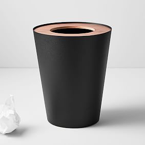 Round Rim Trash Can