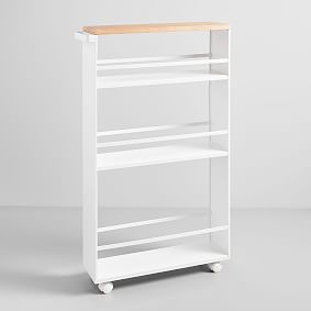 Rolling Slim Cart with Handle