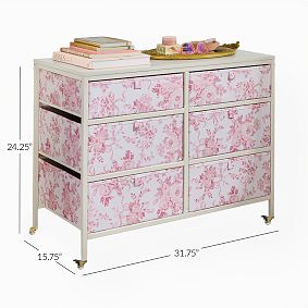 LoveShackFancy 6-Drawer Storage Organizer (31.75"x24.25")