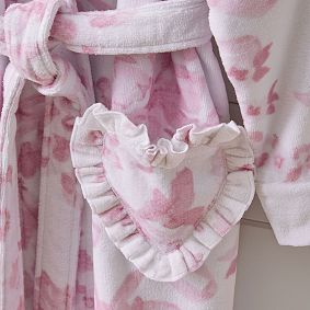 LoveShackFancy Damask Terry Robe