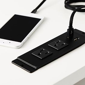 Hampton Smart Storage Desk &amp; Bookcase with Drawers Set (97")