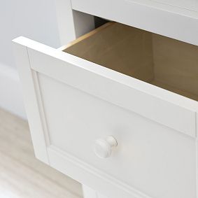 Beadboard Bookcase with Storage Drawers (19.5")
