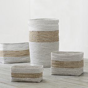 Shimmer Stripe Bins