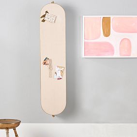 Swivel Pinboard Mirror (14"x56")