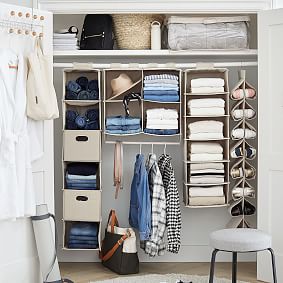 Recycled Extra-Wide Hanging Closet Organizer