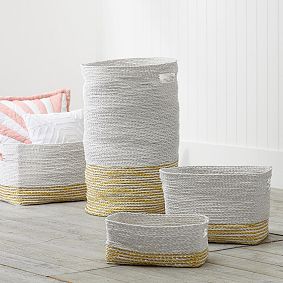 Shimmer Stripe Bins