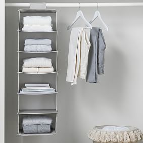 Recycled Extra-Wide Hanging Closet Organizer