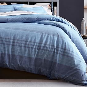 Open Box:  Brooklyn Stripe Duvet Cover &amp; Sham