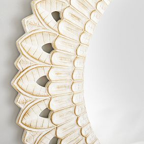 Wooden Carved Mirror