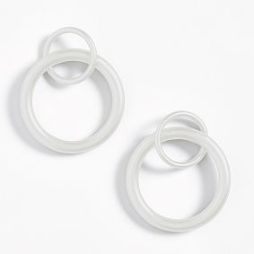 Curtain Double Ring Set of 14