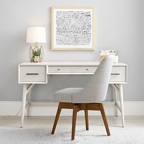 west elm x pbt Mid-Century Storage Desk (52")