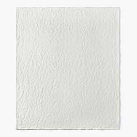 Chenille Leopard Throw