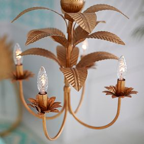 Palm Chandelier (18")