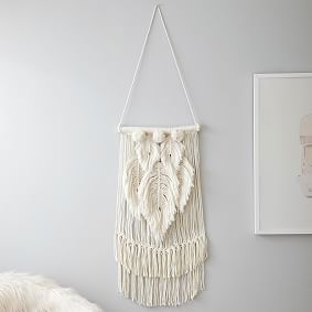 Feather And Fringe Wall Hanging
