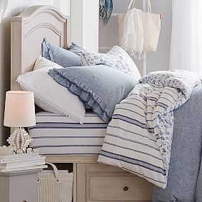 Hana Stripe Jersey Sheet Set