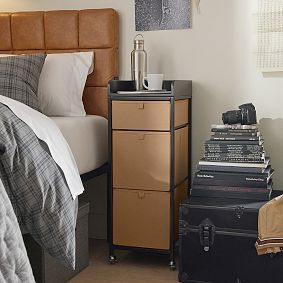 Tall Plug-In Rolling Cart (12.75"x35")