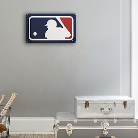 <i>MLB™</i> Metal Sign