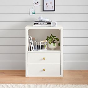 Keaton 2-Drawer Bookcase (22")