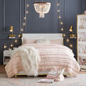 Ruched Velour Quilt
