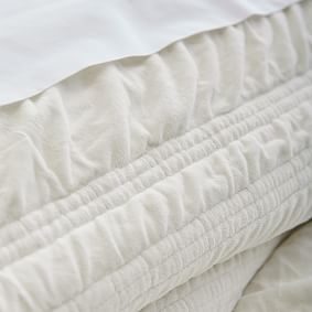 Ruched Velour Quilt