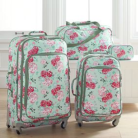 Jet Set Garden Party Floral Duffle