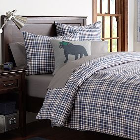 Parker Plaid Duvet Cover