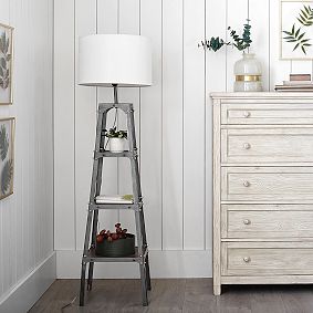 Industrial Ladder Floor Lamp