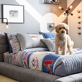 <i>MLB™</i> Patch Duvet Cover