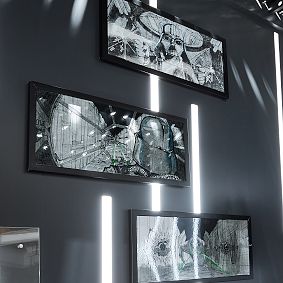 <em>Star Wars</em>™ Framed Story Board Art: Darth Vader's Perspective™, 36.5"x16"