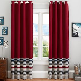 Wyatt Stripe Blackout Curtain