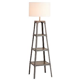 Industrial Ladder Floor Lamp