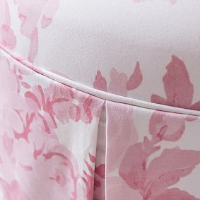 LoveShackFancy Garden Damask Ottoman